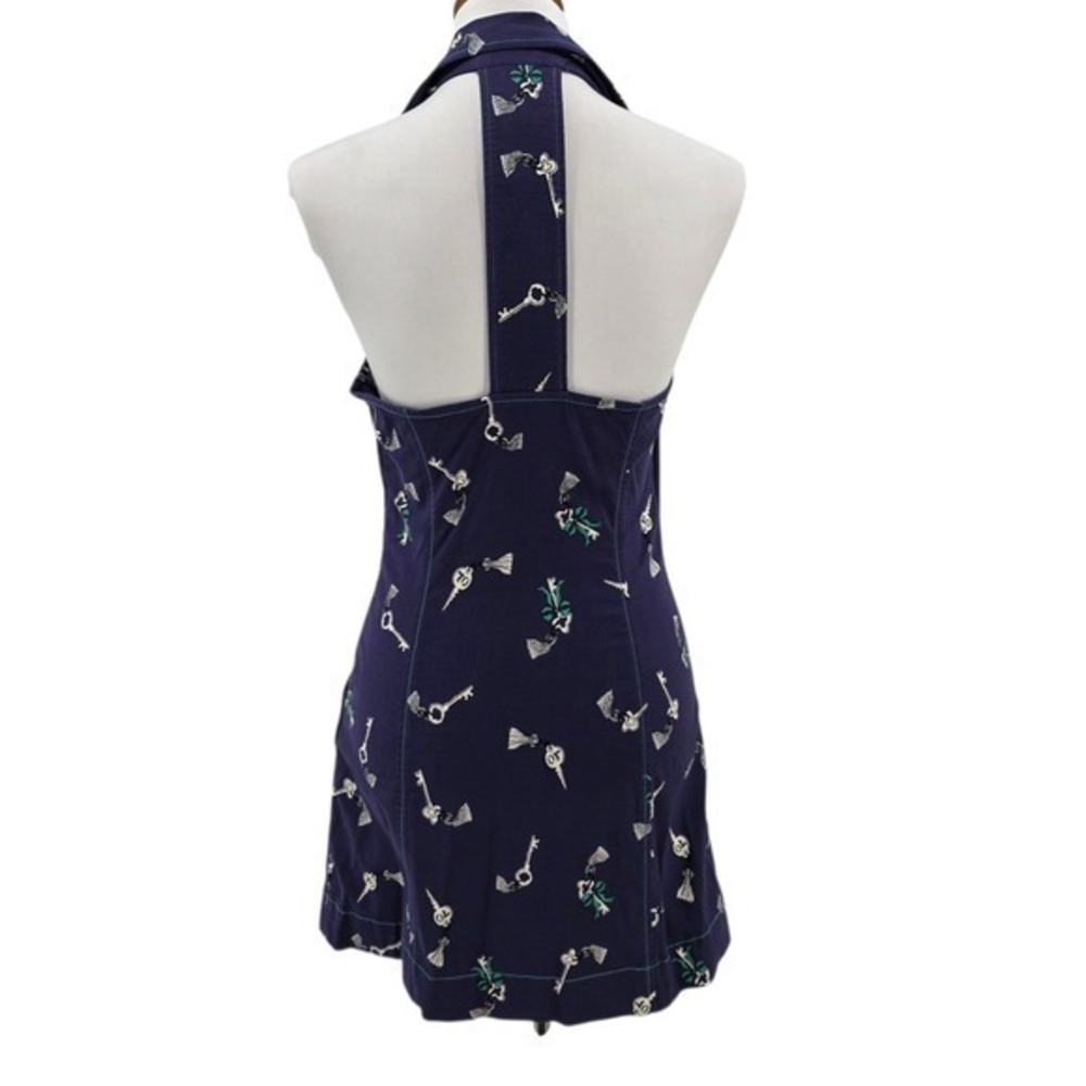 Anthropologie Maeve Womens M Navy The Amelia Collared Mini Dress NWT - Picture 7 of 16